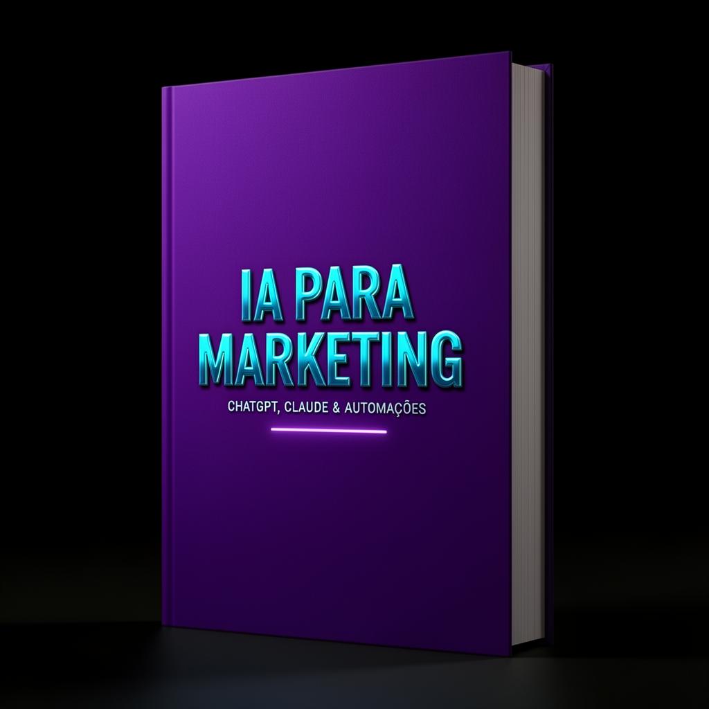 Capa do livro IA para Marketing